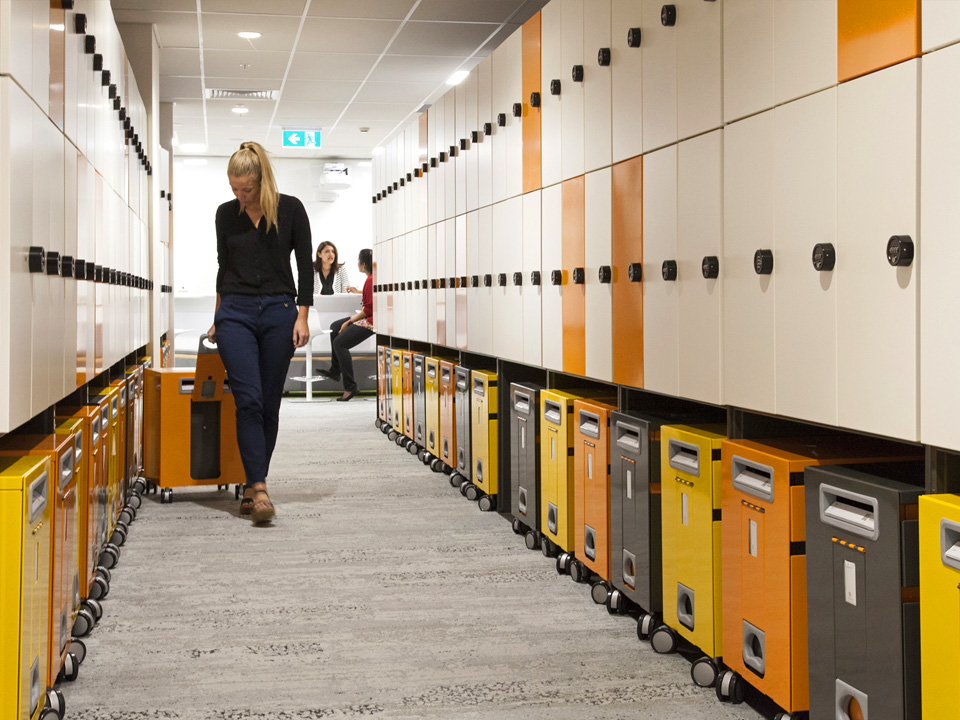 Fetch and Mondrian at UTS, Sydney